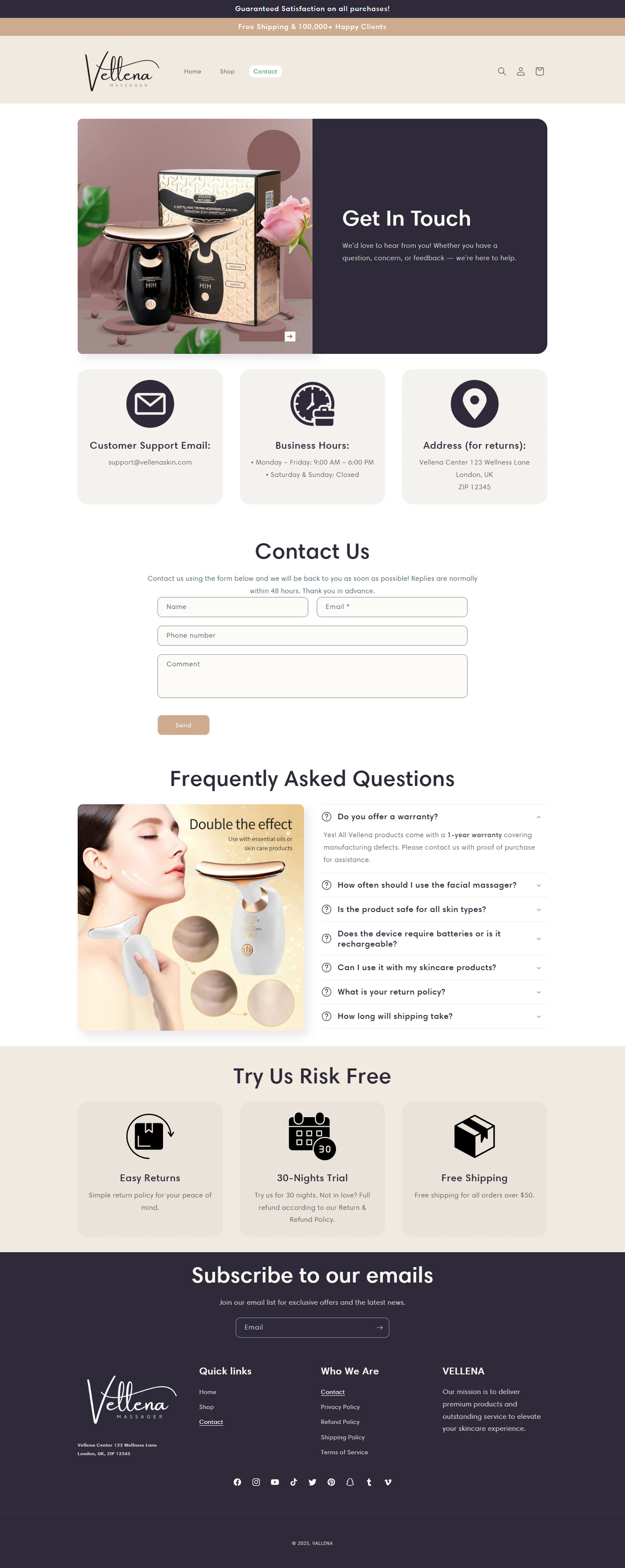 Vellena-Skincare Pre-Made Store