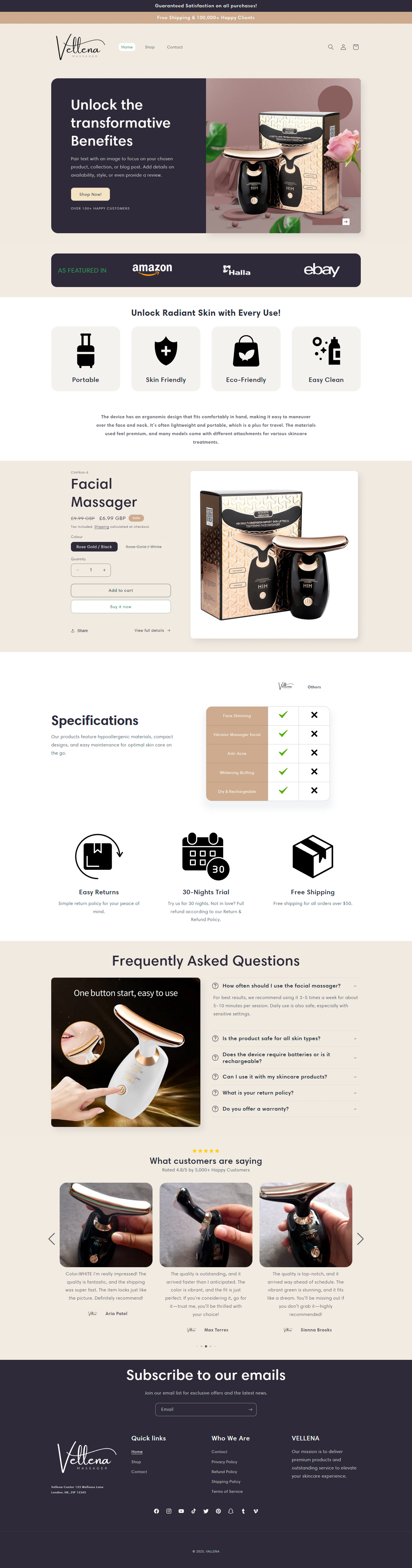 Vellena-Skincare Pre-Made Store