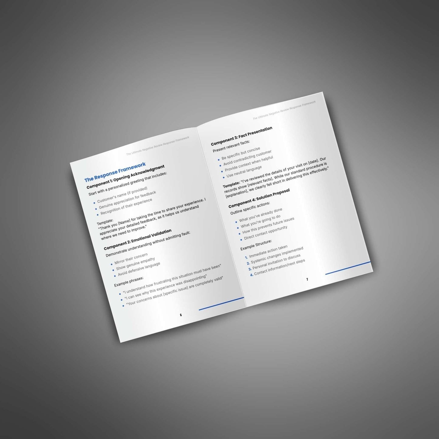 The Ultimate Negative Review Response Framework