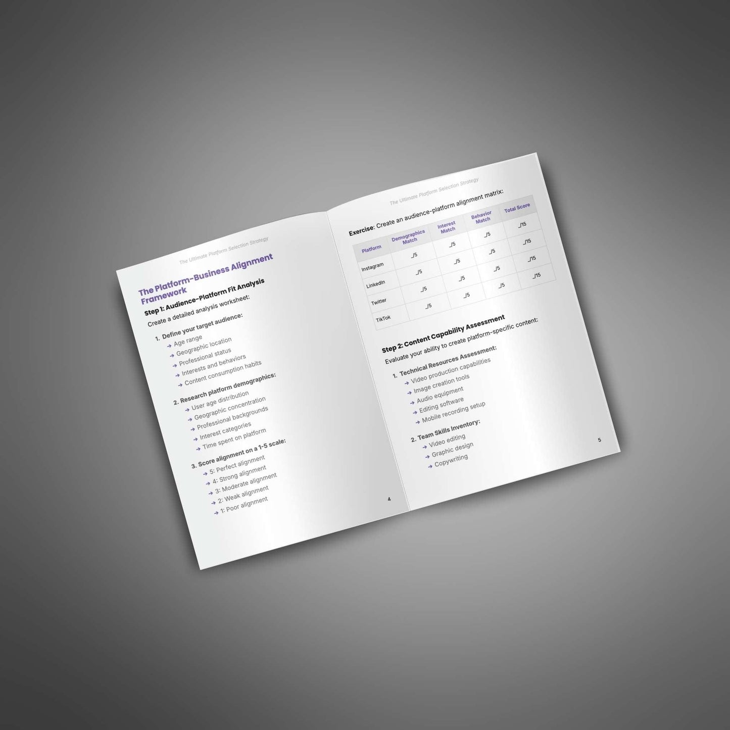 The Ultimate Platform Selection Strategy